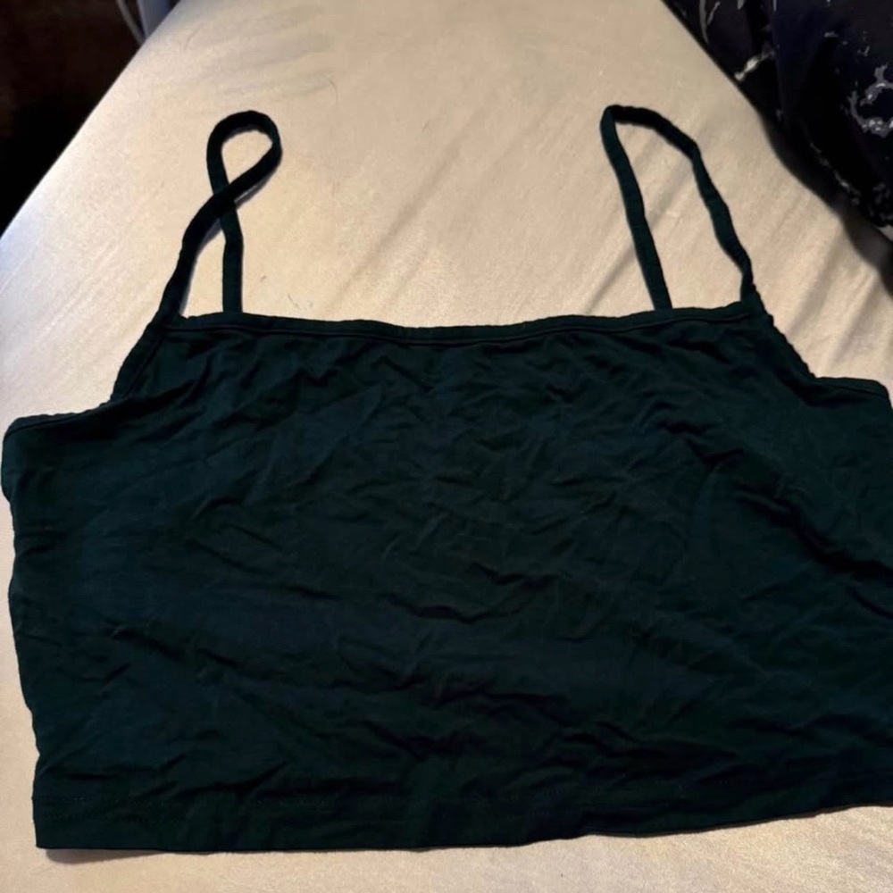 SHEIN Dark Green Camisole Top